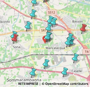 Mappa Via Emilia, 37060 Lugagnano VR, Italia (2.2785)