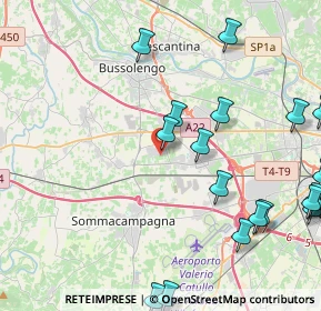 Mappa Via Emilia, 37060 Lugagnano VR, Italia (5.7465)