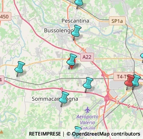 Mappa Via Emilia, 37060 Lugagnano VR, Italia (6)