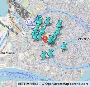 Mappa Calle Fianco de la Scuola, 30123 Venezia VE, Italia (0.292)