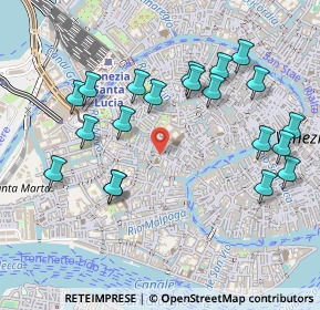 Mappa Calle S. Pantalon, 30100 Venezia VE, Italia (0.5275)
