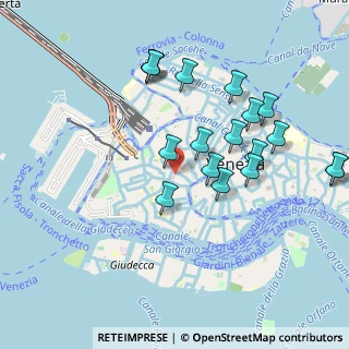 Mappa Calle San Pantalon, 30123 Venezia VE, Italia (0.97111)