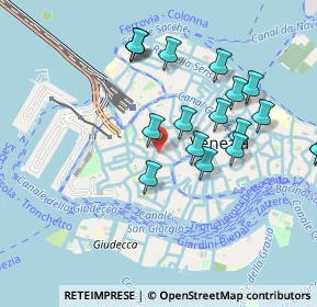 Mappa Calle S. Pantalon, 30125 Venezia VE, Italia (0.97111)