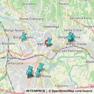 Mappa Via Adigetto, 37121 Verona VR, Italia (2.45364)