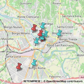 Mappa Via Adigetto, 37121 Verona VR, Italia (1.47083)