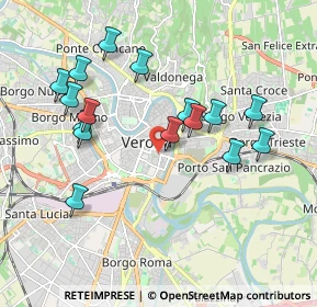 Mappa Via Adigetto, 37121 Verona VR, Italia (1.8975)