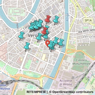 Mappa Via Adigetto, 37121 Verona VR, Italia (0.381)