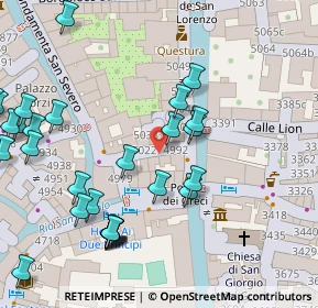 Mappa Calle dei Preti, 30122 Venezia VE, Italia (0.06897)