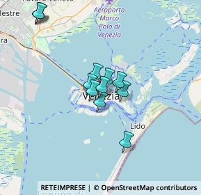 Mappa Ramo de la Salizzada, 30124 Venezia VE, Italia (2.91333)