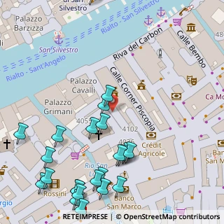 Mappa Ramo de la Salizzada, 30124 Venezia VE, Italia (0.08333)