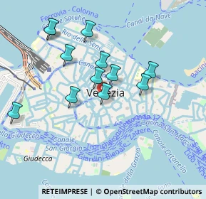 Mappa Ramo de la Salizzada, 30124 Venezia VE, Italia (0.855)