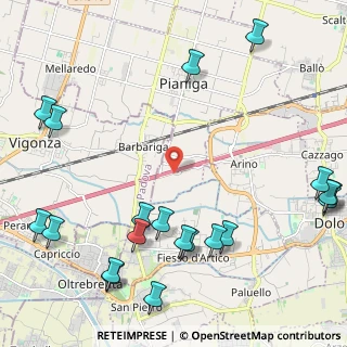 Mappa Via del Grano, 30030 Pianiga VE, Italia (3.0065)