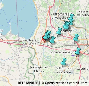 Mappa Via Italia, 37014 Castelnuovo del Garda VR, Italia (6.77308)