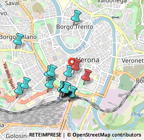 Mappa Via Luigia Poloni, 37122 Verona VR, Italia (0.8645)