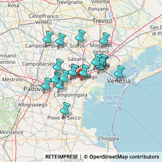 Mappa Vicolo Bergamo, 30034 Mira VE, Italia (11.25778)