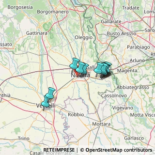 Mappa Via Firenze, 28100 Novara NO, Italia (9.685)