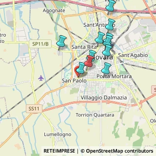 Mappa Via Firenze, 28100 Novara NO, Italia (1.77273)