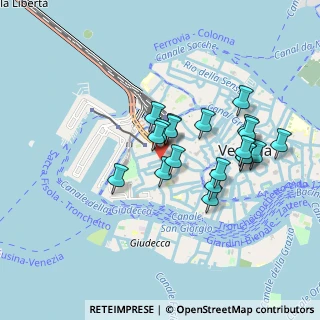 Mappa Sestiere di Santa Croce, 30123 Venezia VE, Italia (0.759)
