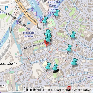 Mappa Sestiere di Santa Croce, 30135 Venezia VE, Italia (0.252)