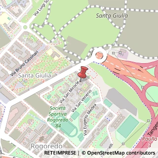 Mappa Via S. Mirocle, 1, 20138 Milano, Milano (Lombardia)
