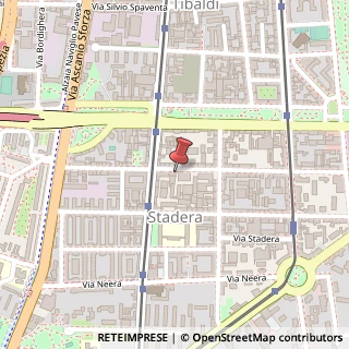 Mappa Via Francesco de Sanctis, 34, 20141 Milano, Milano (Lombardia)