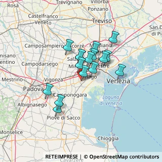 Mappa Via Parma, 30034 Mira VE, Italia (10.55563)