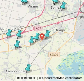 Mappa Via Parma, 30034 Mira VE, Italia (5.2025)