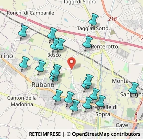 Mappa Via Cesare, 35030 Sarmeola PD, Italia (1.976)