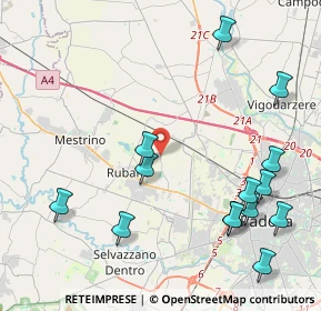 Mappa Via Cesare, 35030 Sarmeola PD, Italia (5.08429)