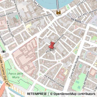 Mappa Via Luigia Poloni, 15, 37122 Verona, Verona (Veneto)