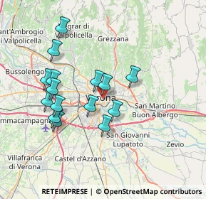 Mappa Via Pallone, 37121 Verona VR, Italia (6.704)