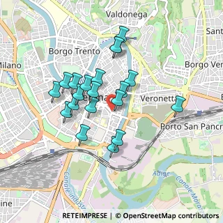 Mappa Via Pallone, 37121 Verona VR, Italia (0.763)