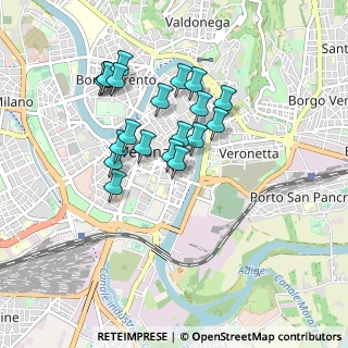 Mappa Via Pallone, 37121 Verona VR, Italia (0.767)
