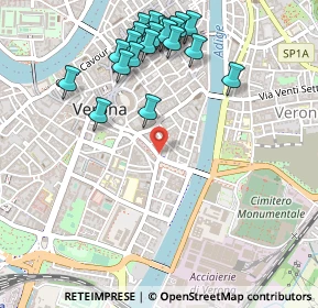 Mappa Via Pallone, 37121 Verona VR, Italia (0.5695)