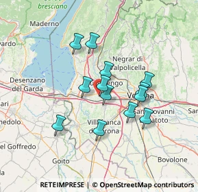 Mappa Via la Sorgente, 37060 Sona VR, Italia (11.03769)