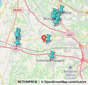 Mappa Via la Sorgente, 37060 Sona VR, Italia (4.09)