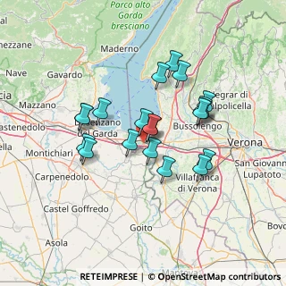 Mappa Via Silvestro Lega, 37019 Peschiera del Garda VR, Italia (11.6)