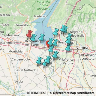 Mappa Via Silvestro Lega, 37019 Peschiera del Garda VR, Italia (11.2925)