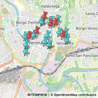 Mappa Via Macello, 37121 Verona VR, Italia (0.8435)
