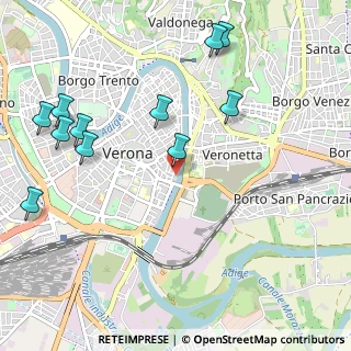 Mappa Via Macello, 37121 Verona VR, Italia (1.24909)