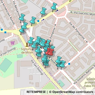 Mappa Via Pomposa, 20139 Milano MI, Italia (0.1)