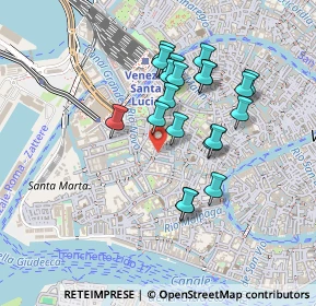 Mappa Calle Basego, 30123 Venezia VE, Italia (0.3905)