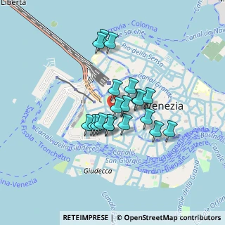 Mappa Fondamenta Malcanton, 30135 Venezia VE, Italia (0.6245)