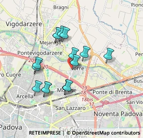 Mappa Via Alfredo Cappellini, 35129 Padova PD, Italia (1.55)