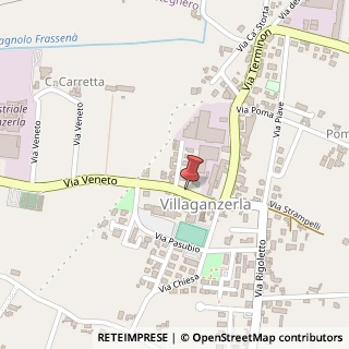 Mappa Via Piazza Villaganzerla, 13, 36020 Castegnero, Vicenza (Veneto)