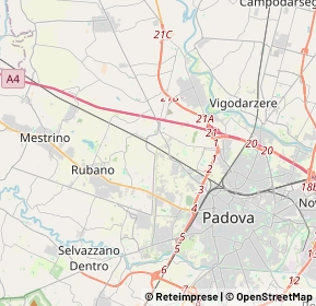 Mappa 35136 Rubano PD, Italia (4.6985)