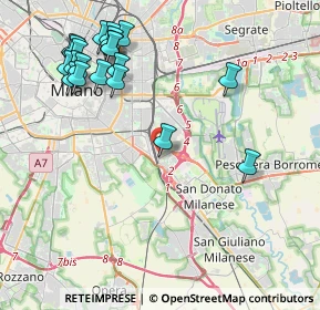 Mappa MI 20100, 20138 Milano MI, Italia (4.86)