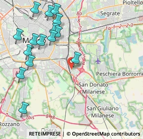 Mappa MI 20100, 20138 Milano MI, Italia (4.89533)