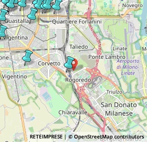 Mappa MI 20100, 20138 Milano MI, Italia (3.73471)