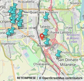 Mappa MI 20100, 20138 Milano MI, Italia (2.64938)